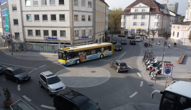 Verkehrsberuhigung Minikreisel